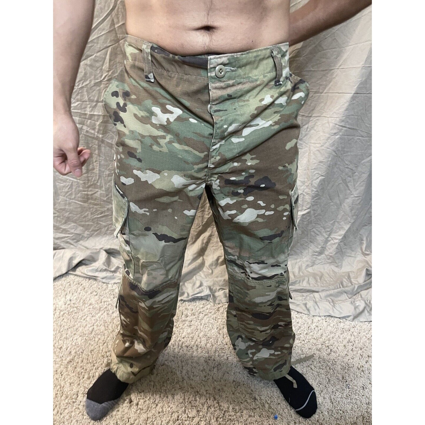 men’s ocp pants trousers army combat medium extra short air force space force