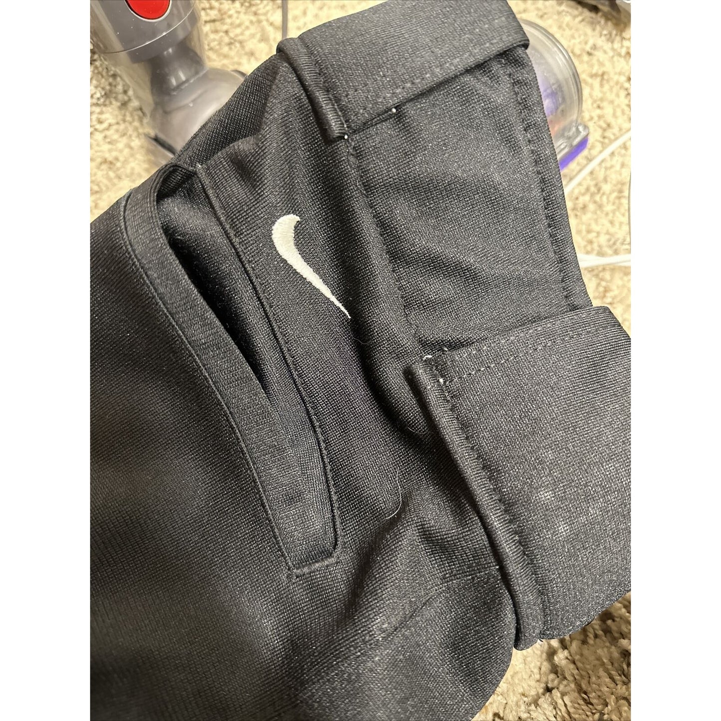 men’s black nike team baseball pants Size Small