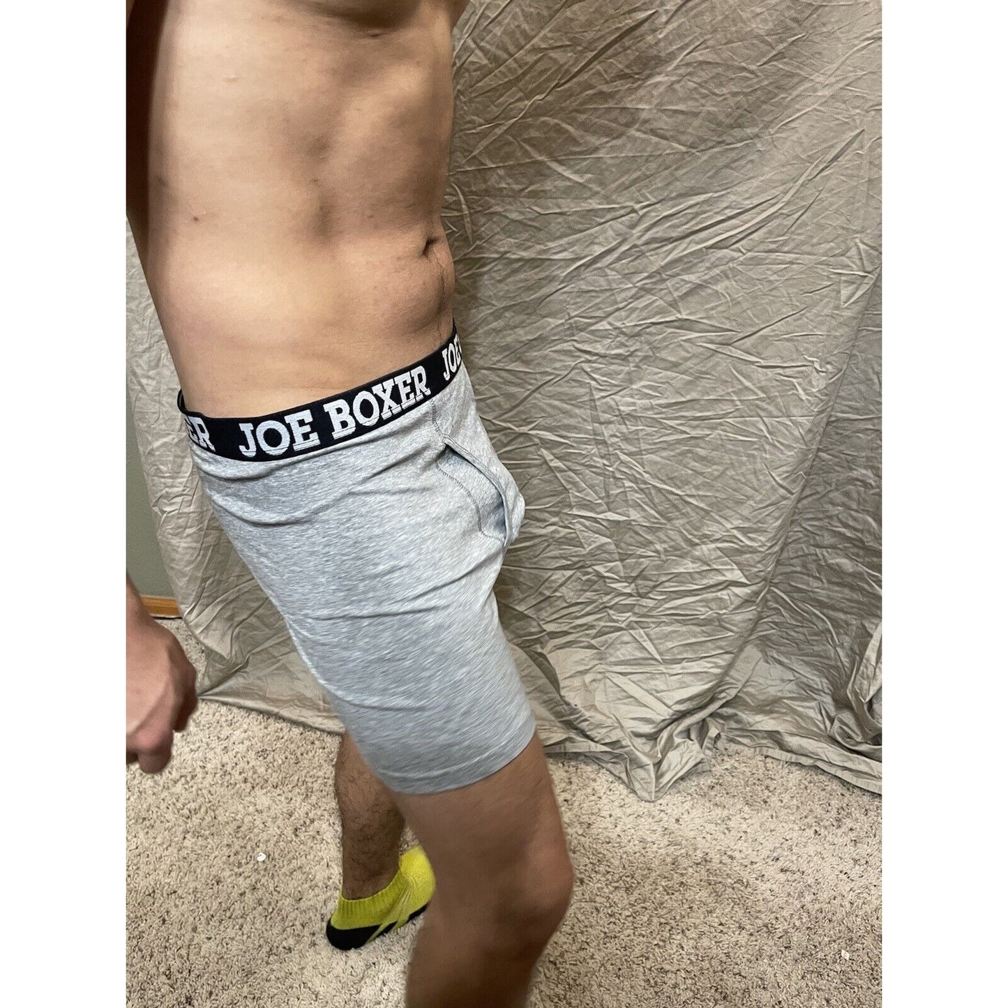 men's gray joe boxer compression boxer shorts XL