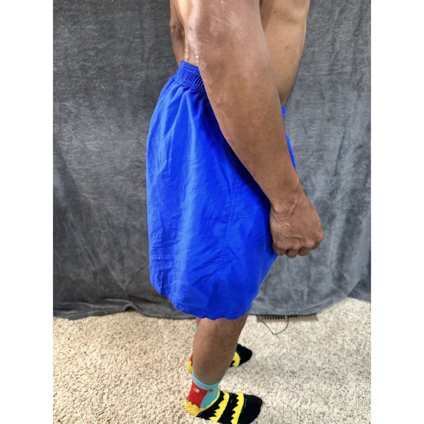 Men’s Blue Large USAFA Cadet Dolfin Swim Trunks Issued Air Force Academy
