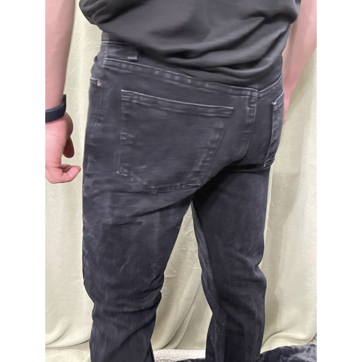 Men’s George Regular Fit Jeans Black 29X32