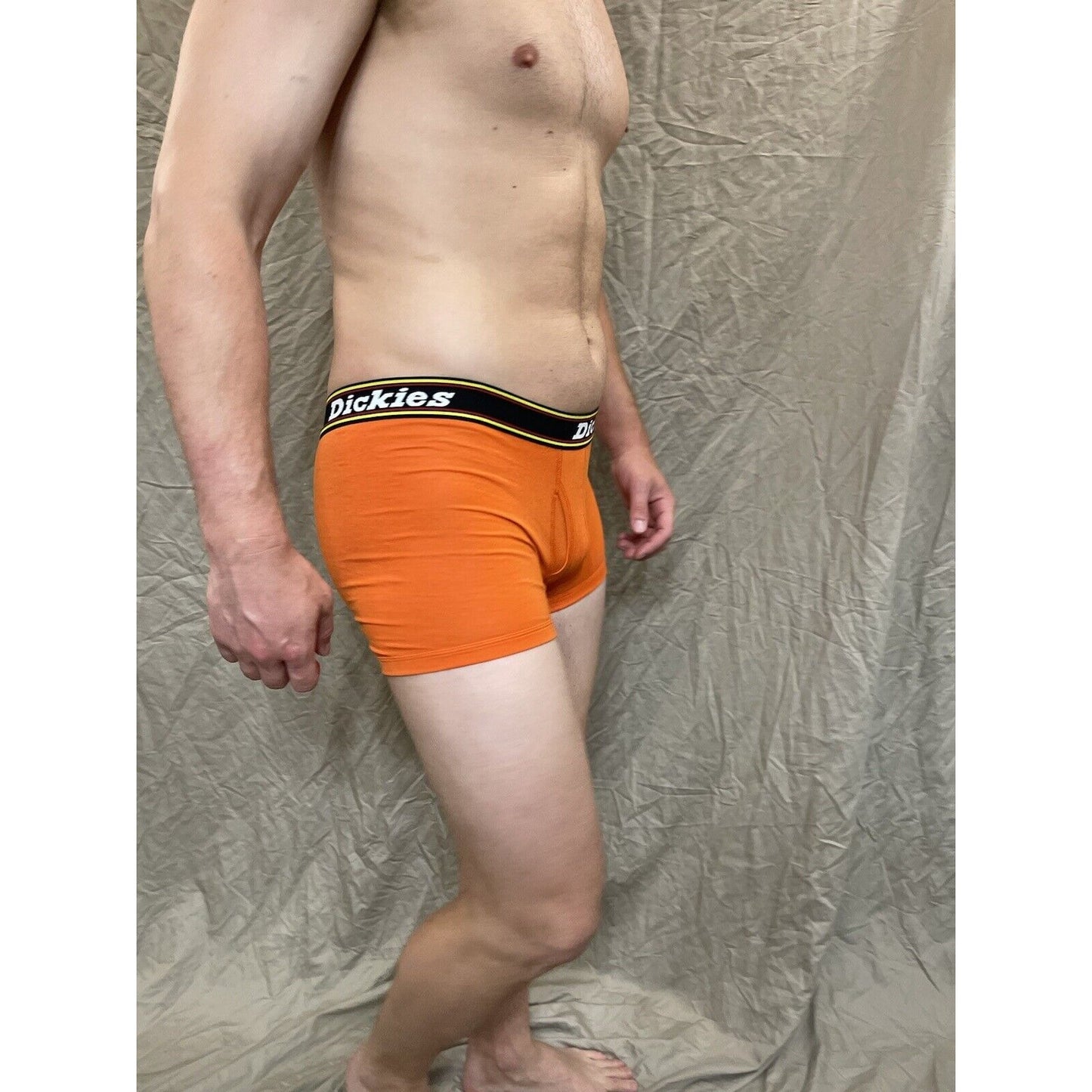 men's dickies Orange boxer briefs size small