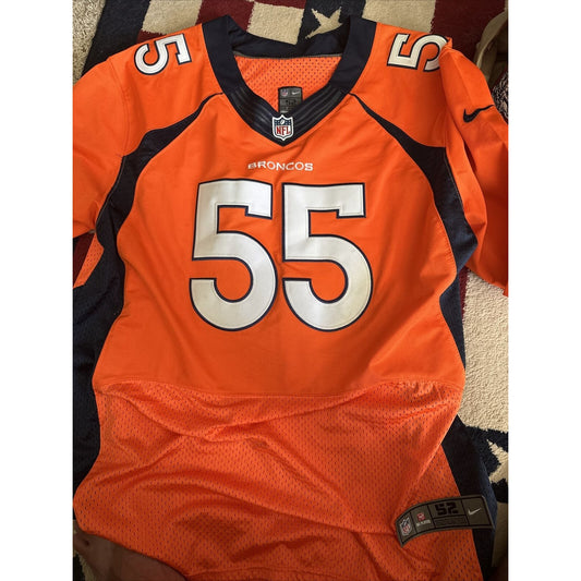 Bradley Chubb Denver Broncos Nike Game Player Jersey Men's Size 52 NFL #55 DEN