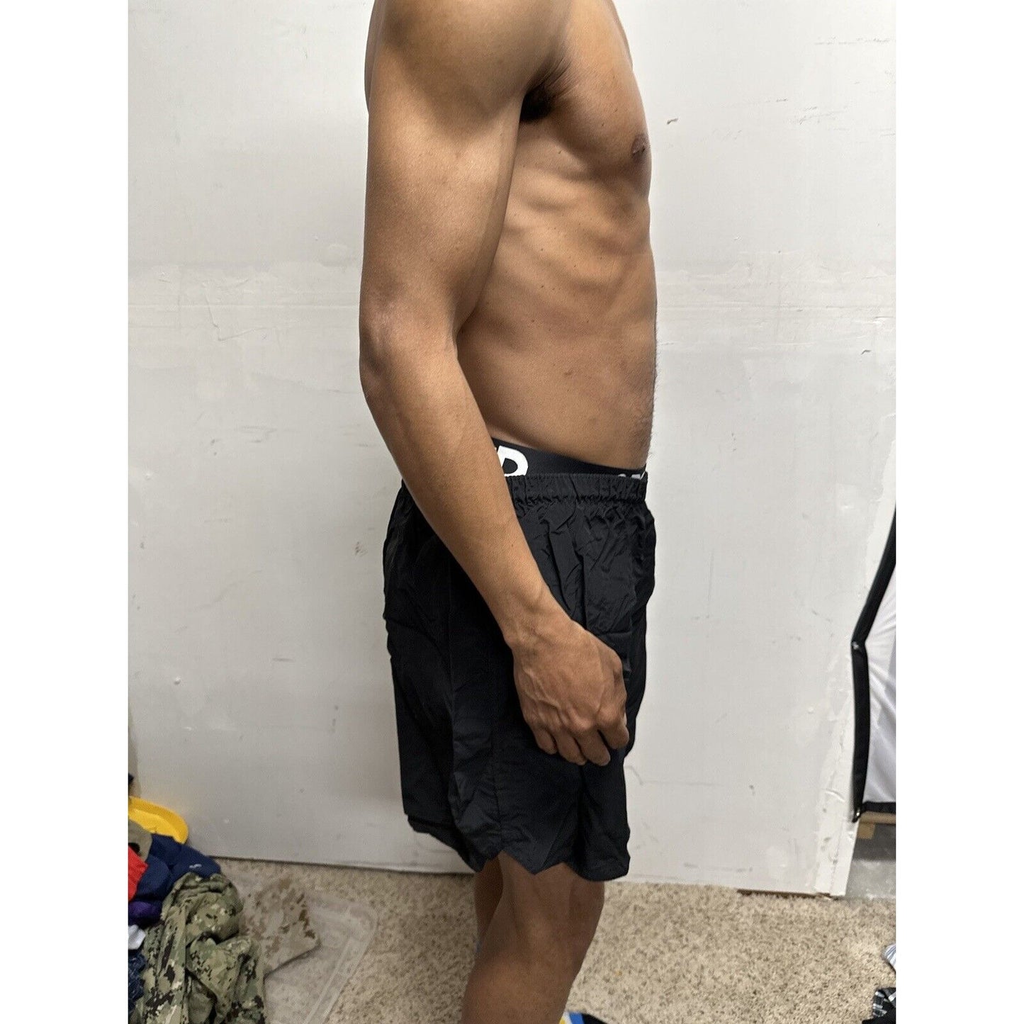 Men’s Army Pt Shorts Black Older Style Fits Like Large
