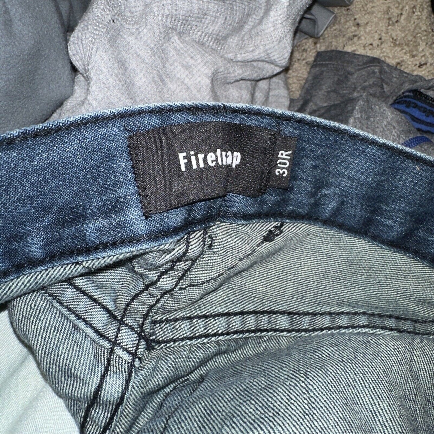 Men’s Firetrap 30R Denim Blue Jeans