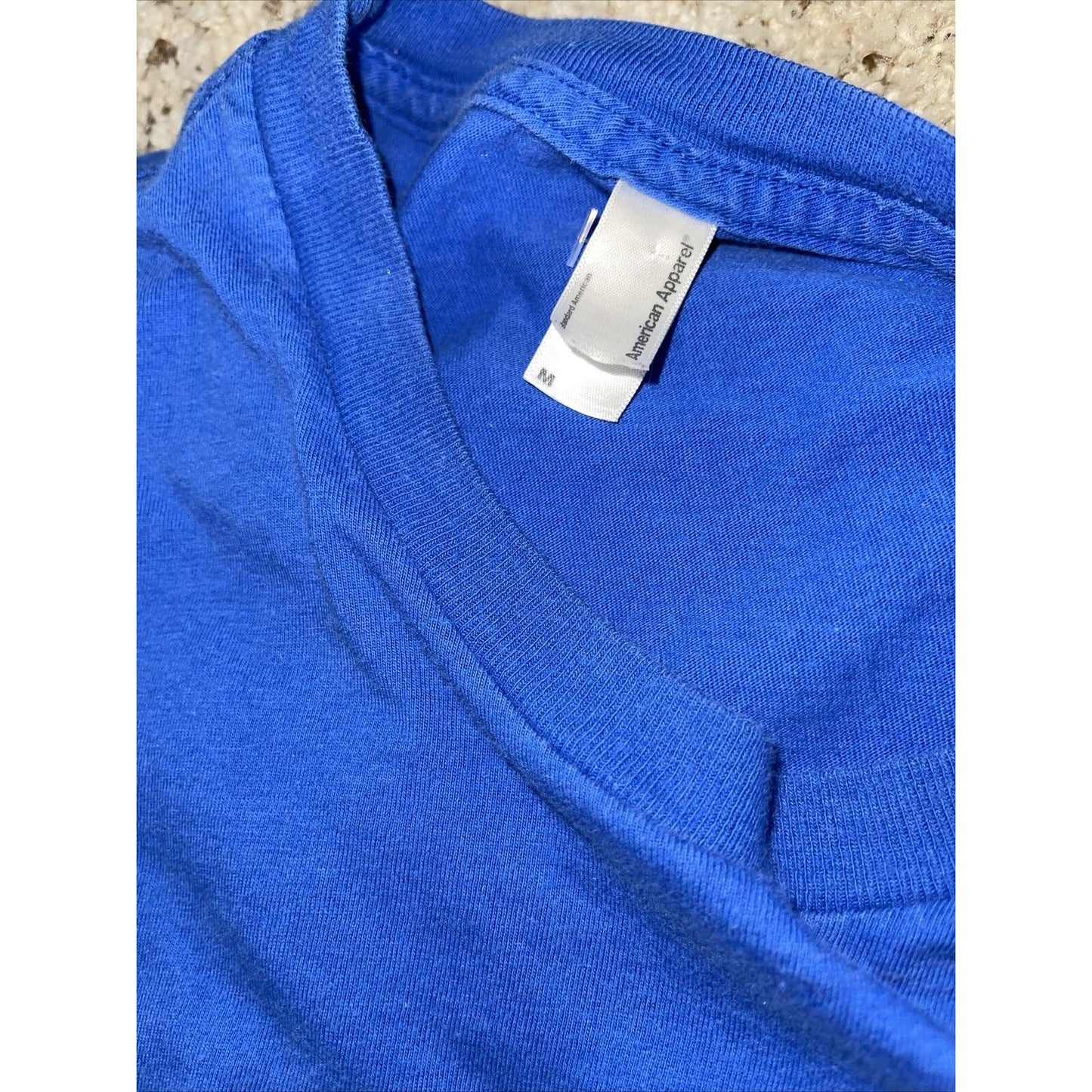 Men’s American Apparel Medium Blue I Love Texas TX shirt