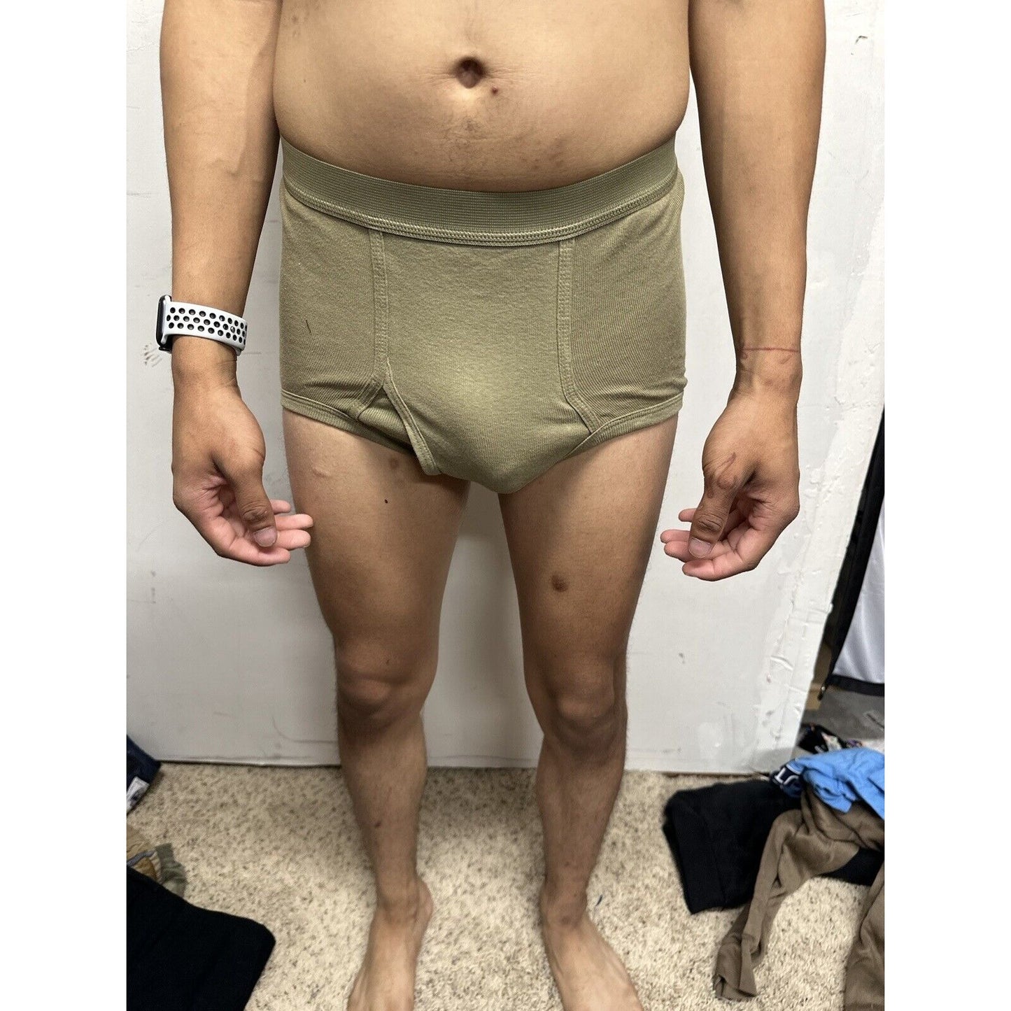 Men’s Military Issued Army Tan Briefs Multiple Sizes And Brands