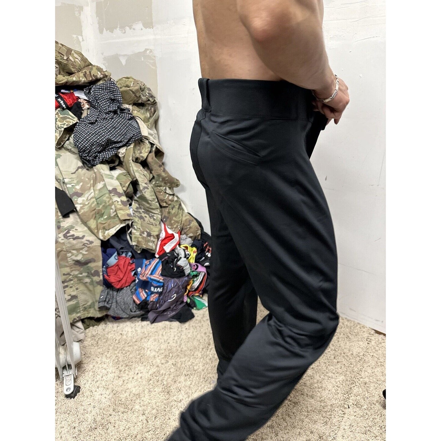 Men’s Black Team Nike Large Baseball Pants Engineered