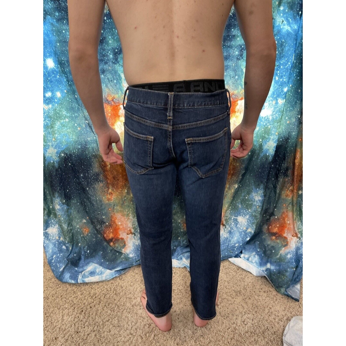 Men's Old Navy Slim 30 x 30 dark blue jeans