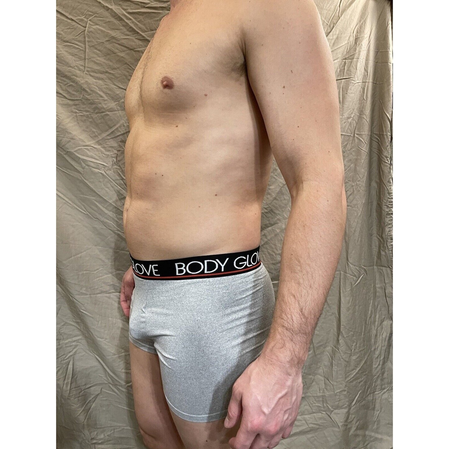 men's gray Body Glove Boxer Briefs Medium