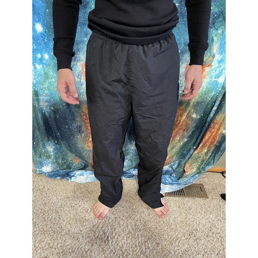 Men’s black champion medium track pants workout pants