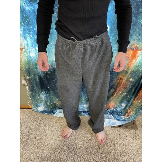 Men’s Fila Large Gray Sweat Pants With Pockets