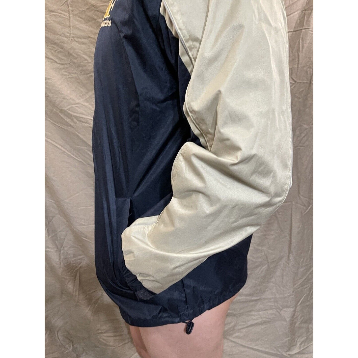 Men's Gogo Sports blue mediuk windbreaker full zip San Francisco