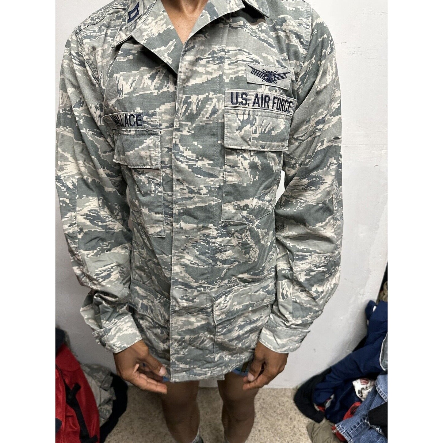 Men’s 36XL Airman Battle Uniform Abu USAF Civil Air Patrol Top Coat Blouse