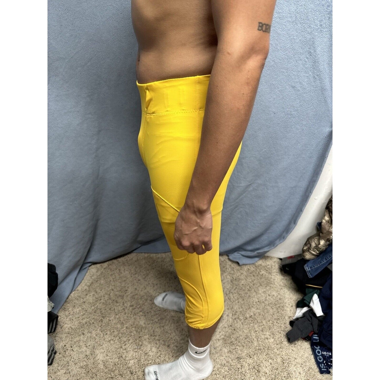 Men’s Gold / Yellow Rawlings Football Pants Medium