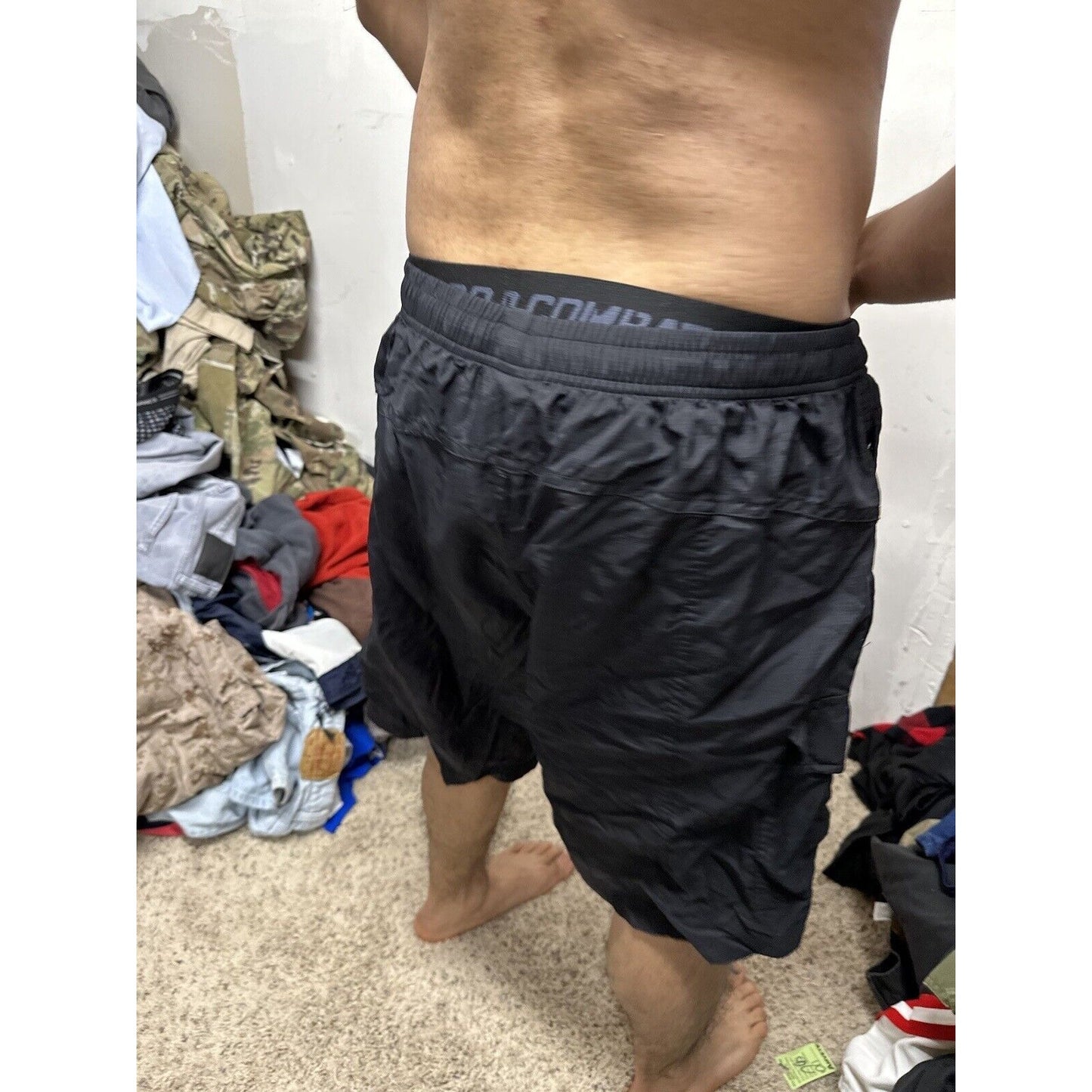 Men’s Black Ezrun XL Padded Bike Cycle Shorts