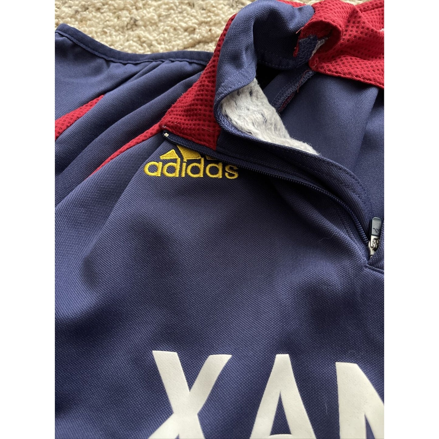 Men’s Adidas Large Xango 1/4 zip jacket