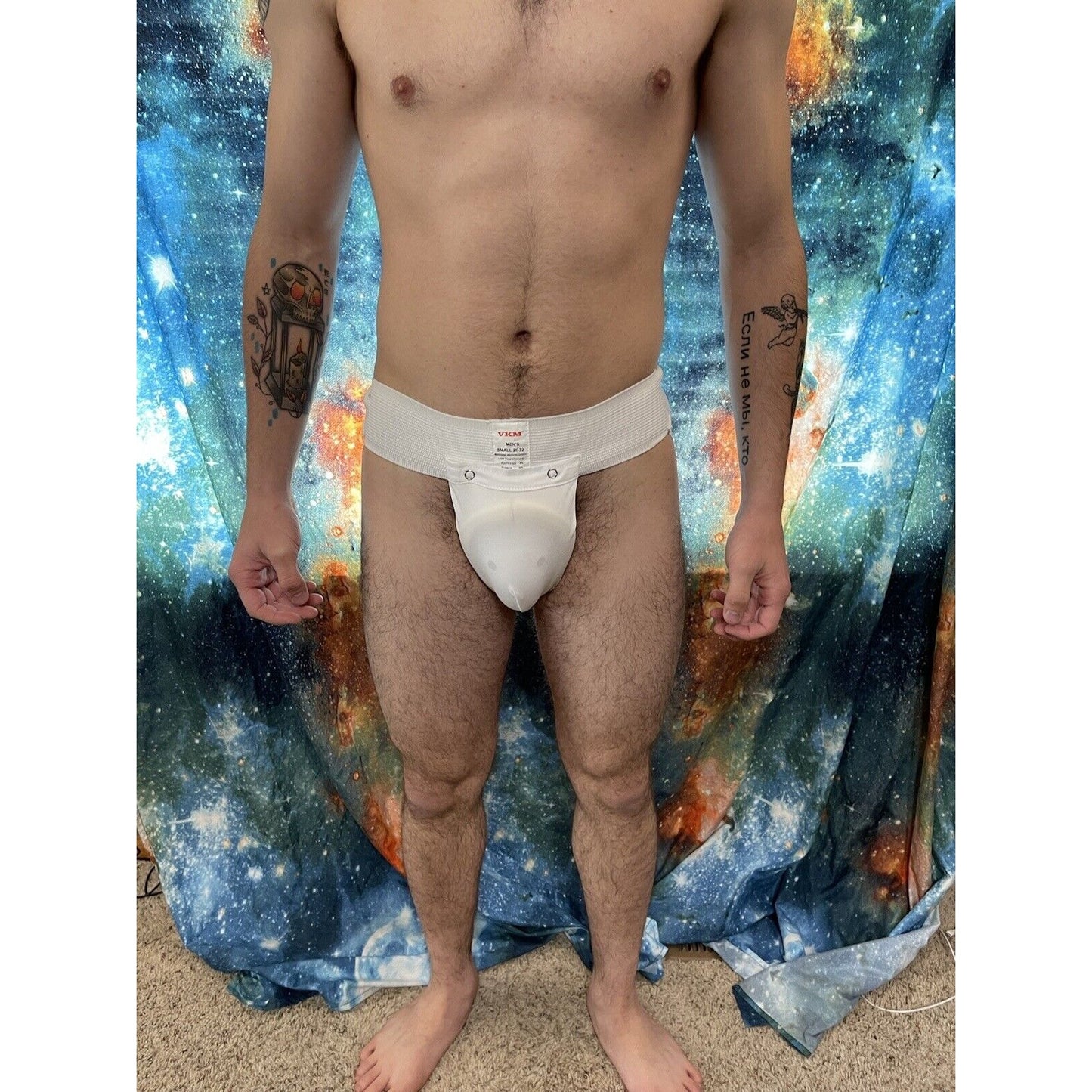 Men's small 26-32 VKM Athletic supporter with hard cup New And Unworn