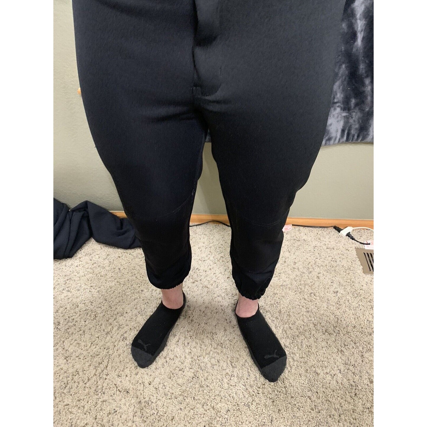 Mens Adult Small Baseball Pants Champro Sports Athletic Black