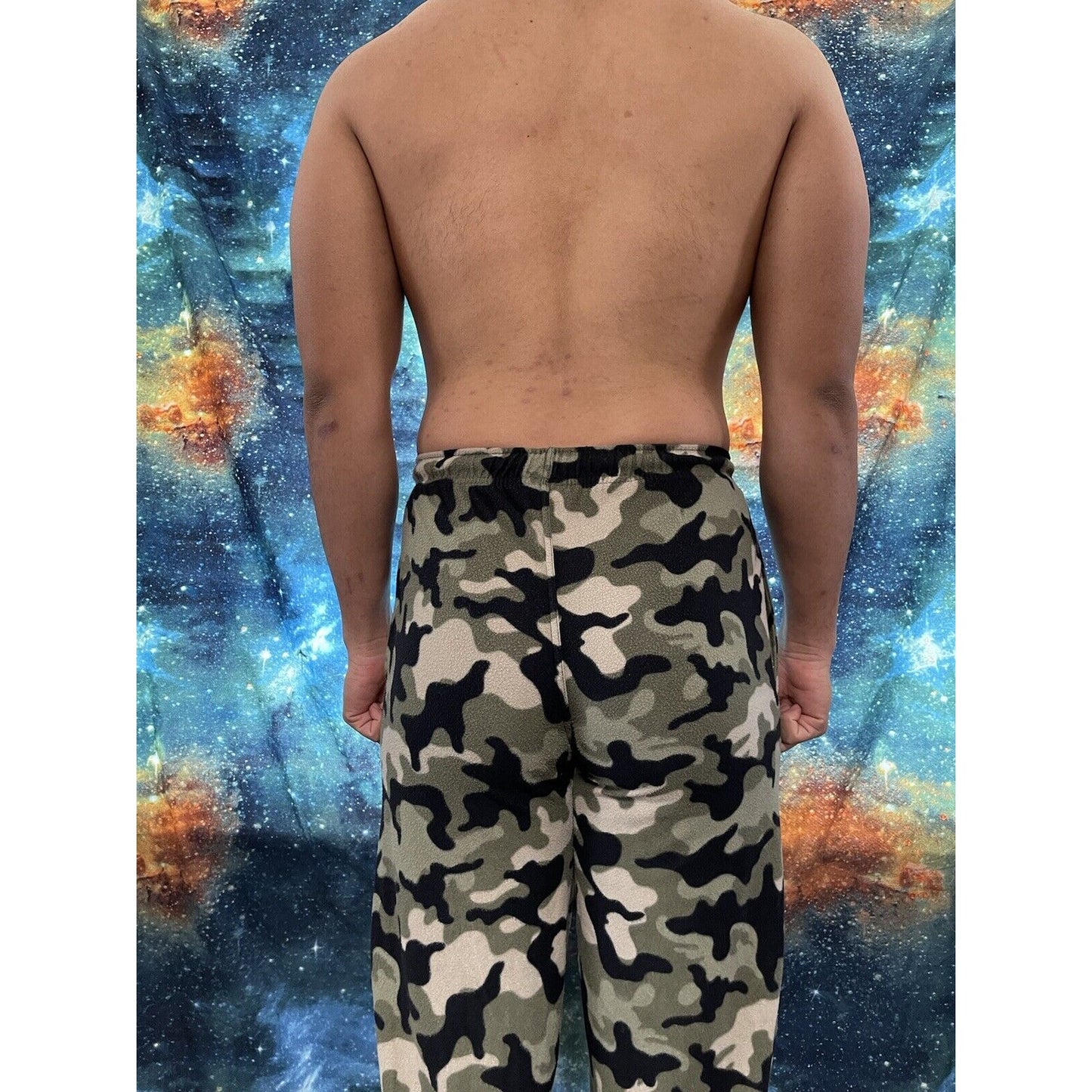 Men’s Small Camo Lounge Pants Sleepwear Fruit Of The Loom