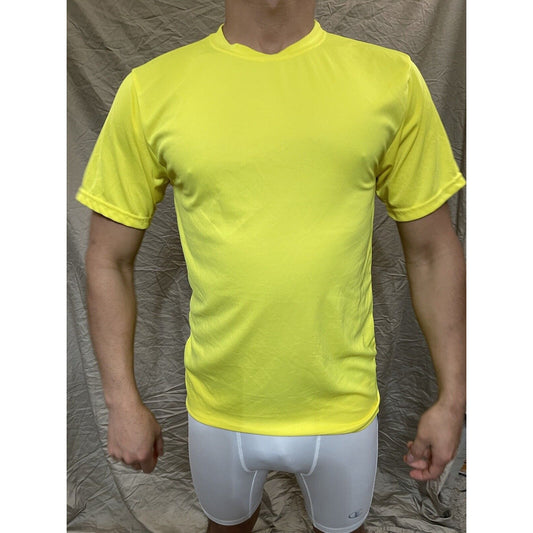 Men's Augusta Sportswear Moisture Management Athletic shirt Yellow Small