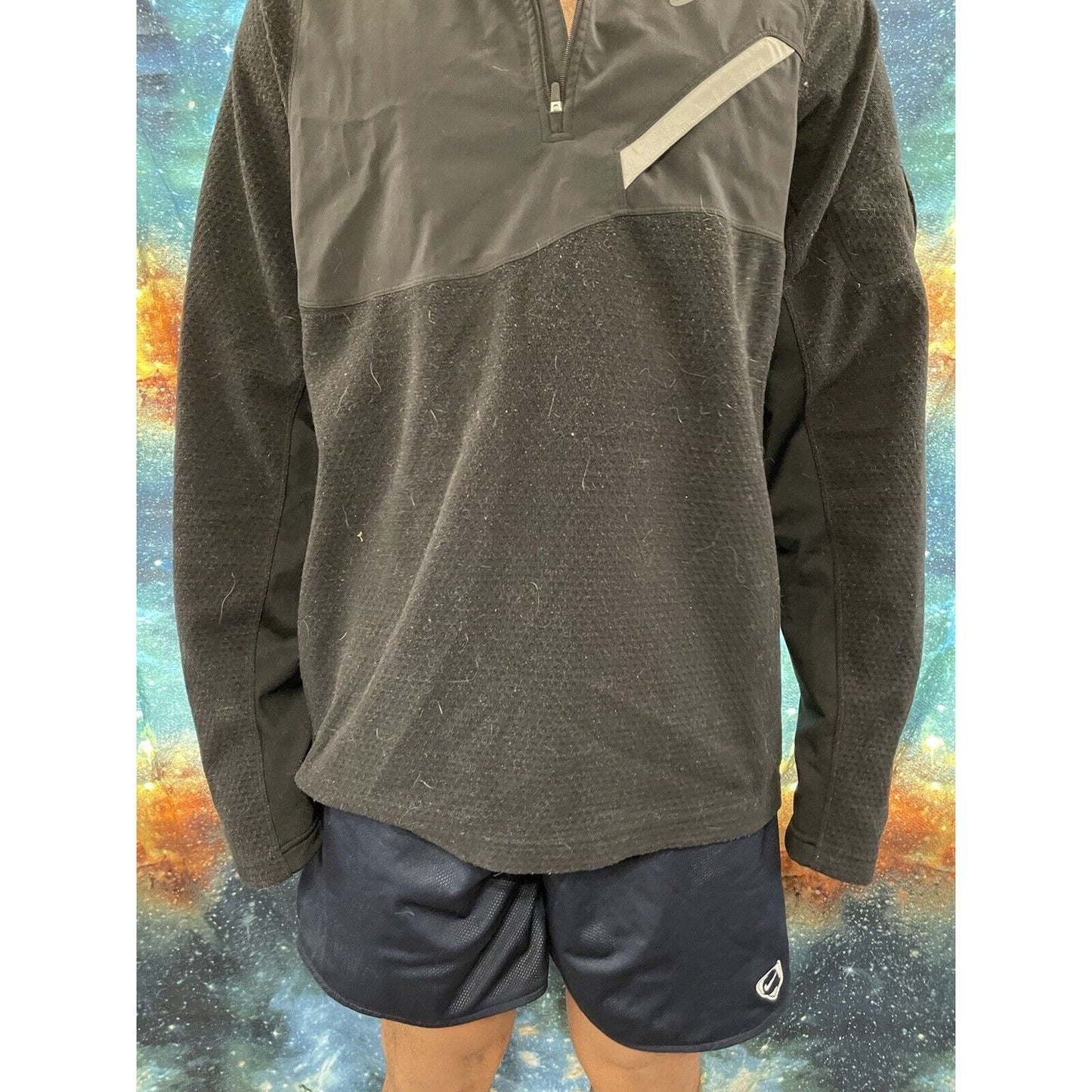 Men’s Black XL Nike Fit Therma 1/4 zip pullover