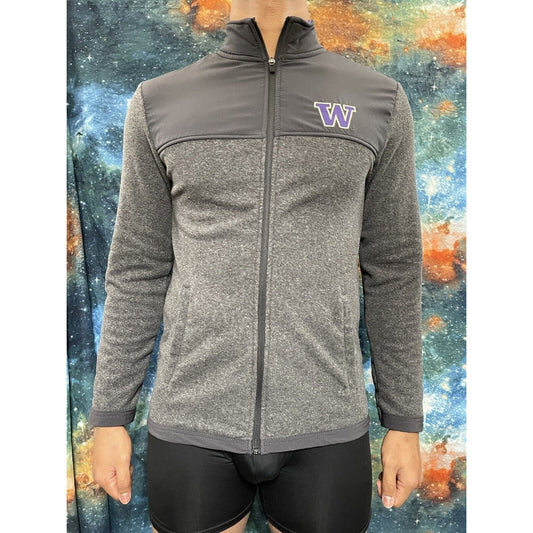 Colosseum Washington Huskies Full Zip Jacket unisex Small