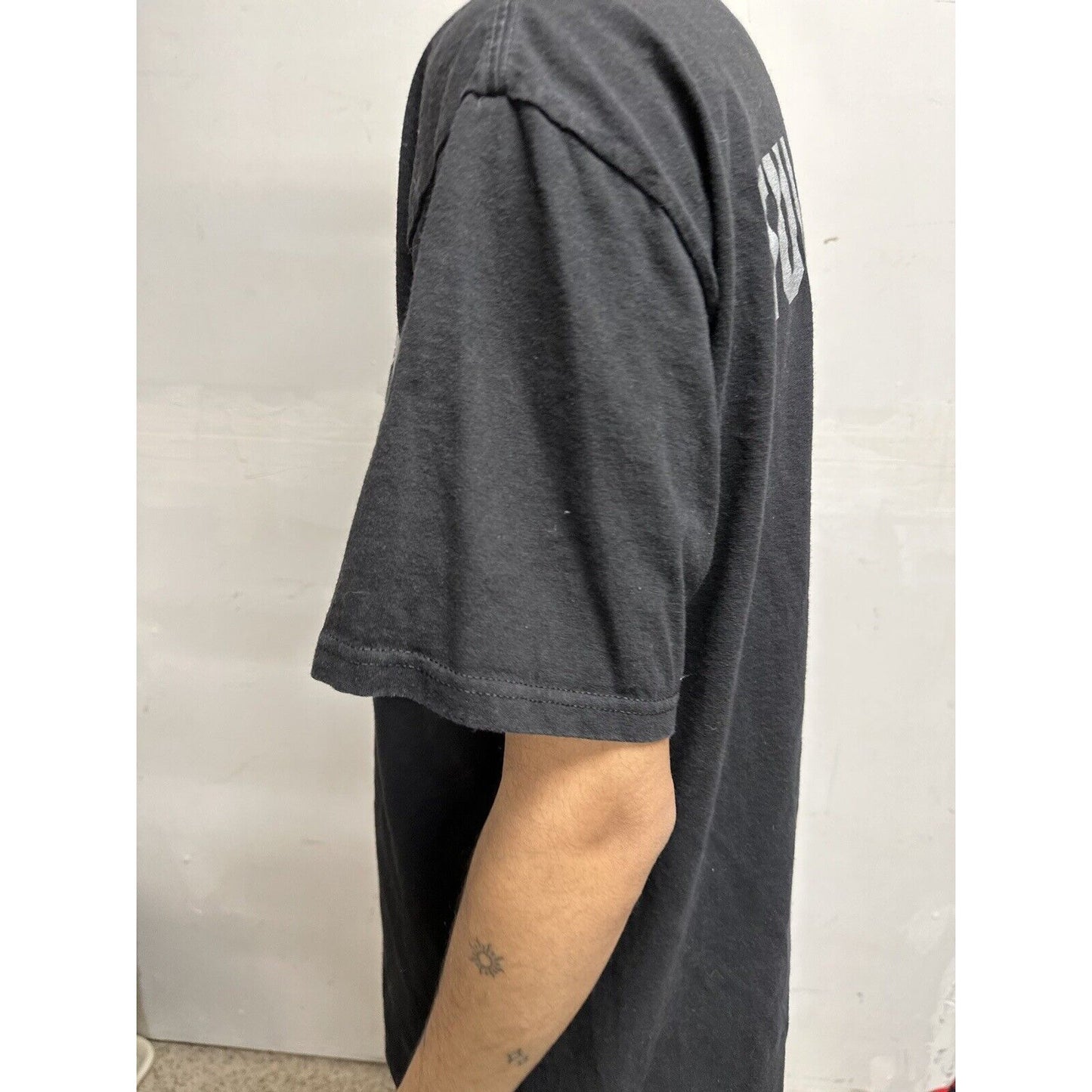 Men’s Black Genuine MLB Merchandise Colorado Rockies Large Tulowitzki Shirt