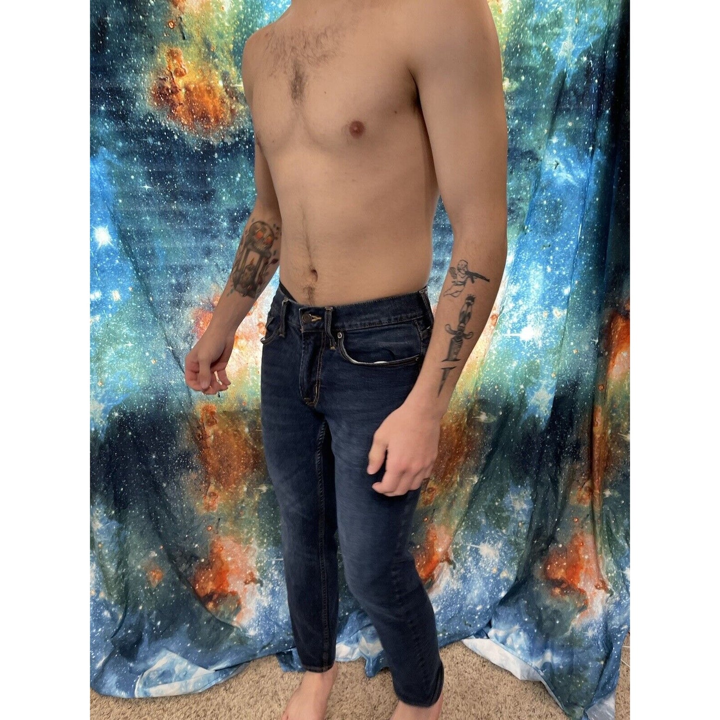 Men's Old Navy Slim 30 x 30 dark blue jeans