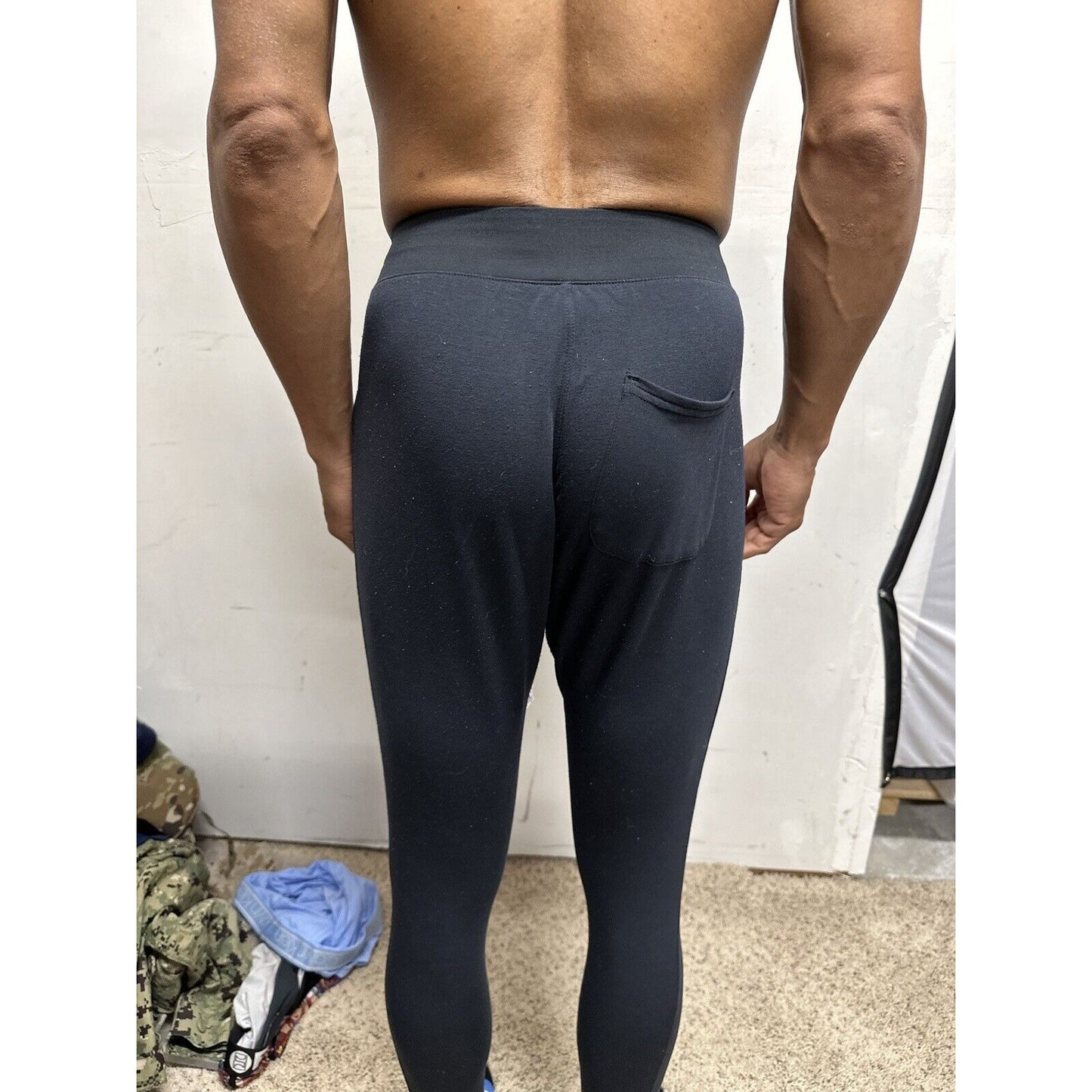 Men’s Black Leggings Under Armour Loose XS Pants Running