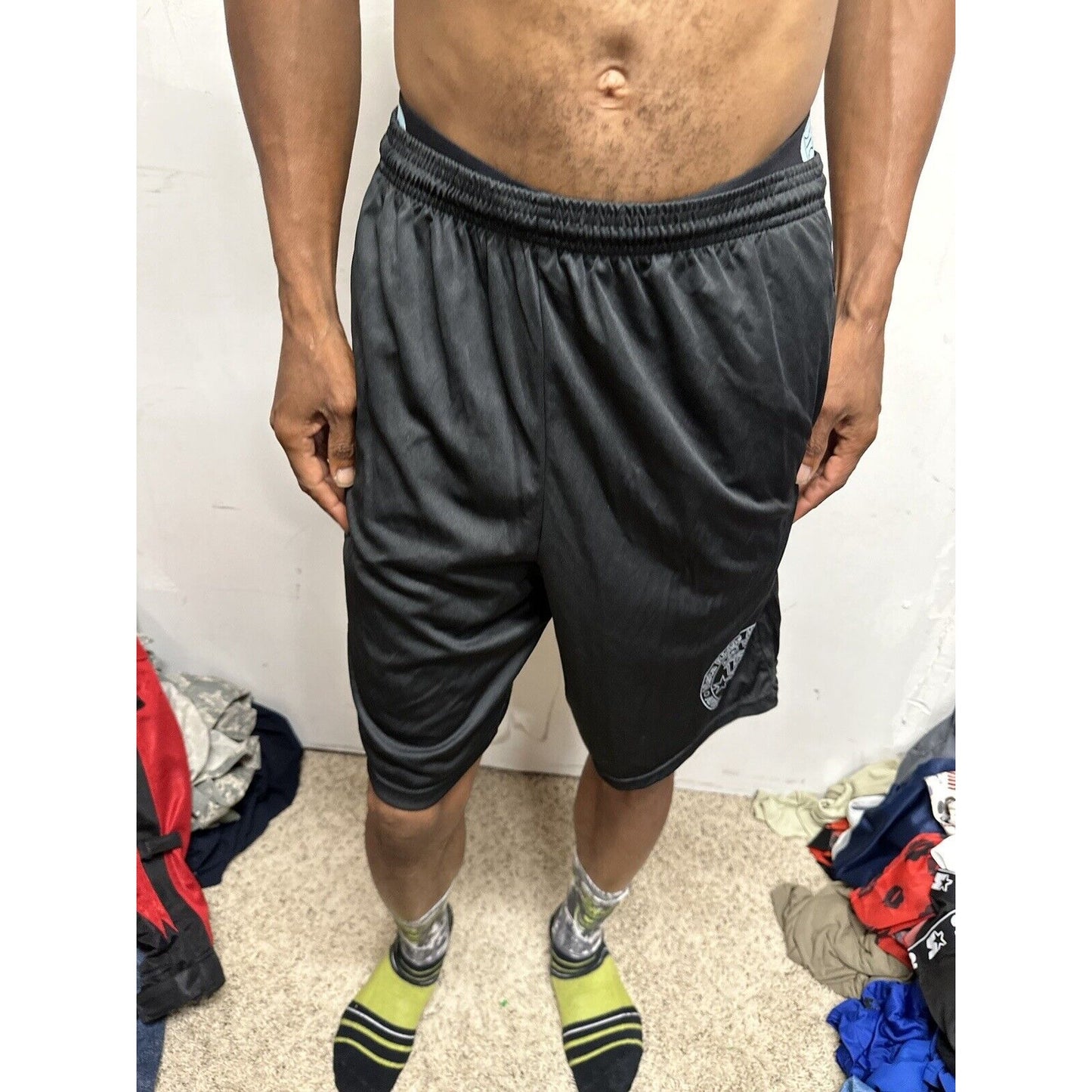 Men’s Black A4 Medium Shorts Vista Ridge High School AFJROTC