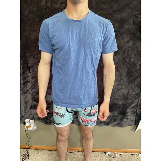 Men’s Large Forever 21 Blue Short Sleeve Shirt