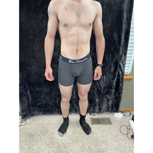 Men’s Ben Sherman Gray Boxer Briefs Large