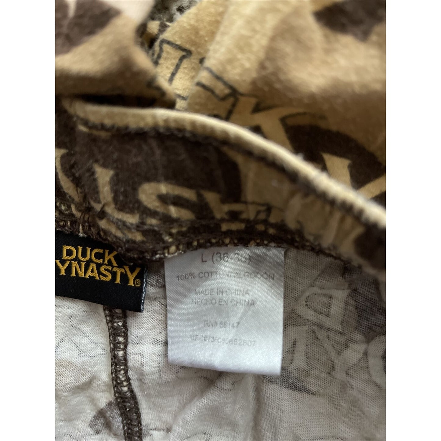 Men’s Duck Dynasty Large Pajamas Lounge Pants