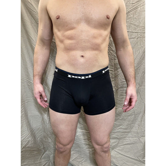 men's black papi small compression shorts