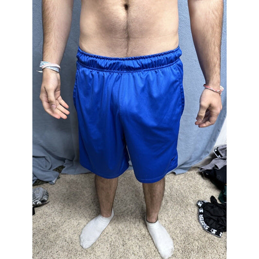 Men’s Blue Nike Medium Dri fit Shorts With Pockets