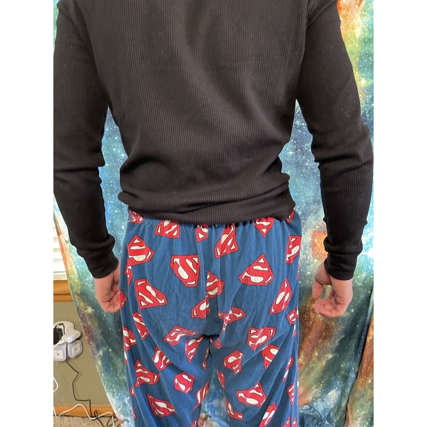 Men’s Superman Medium Sleepwear Lounge Pants
