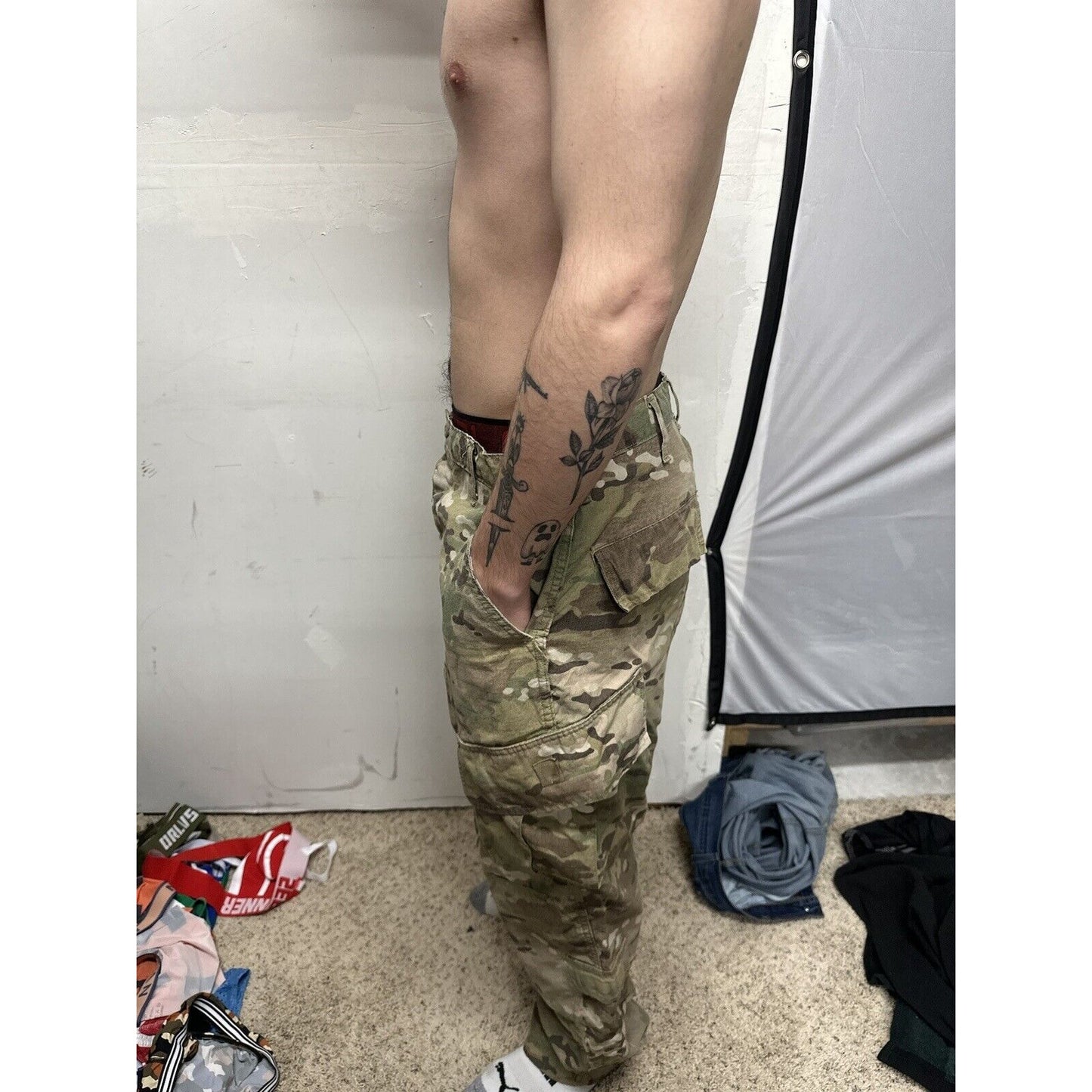 Men’s Army Air Force Ocp Pants Trousers Flame Resistant Medium Regular