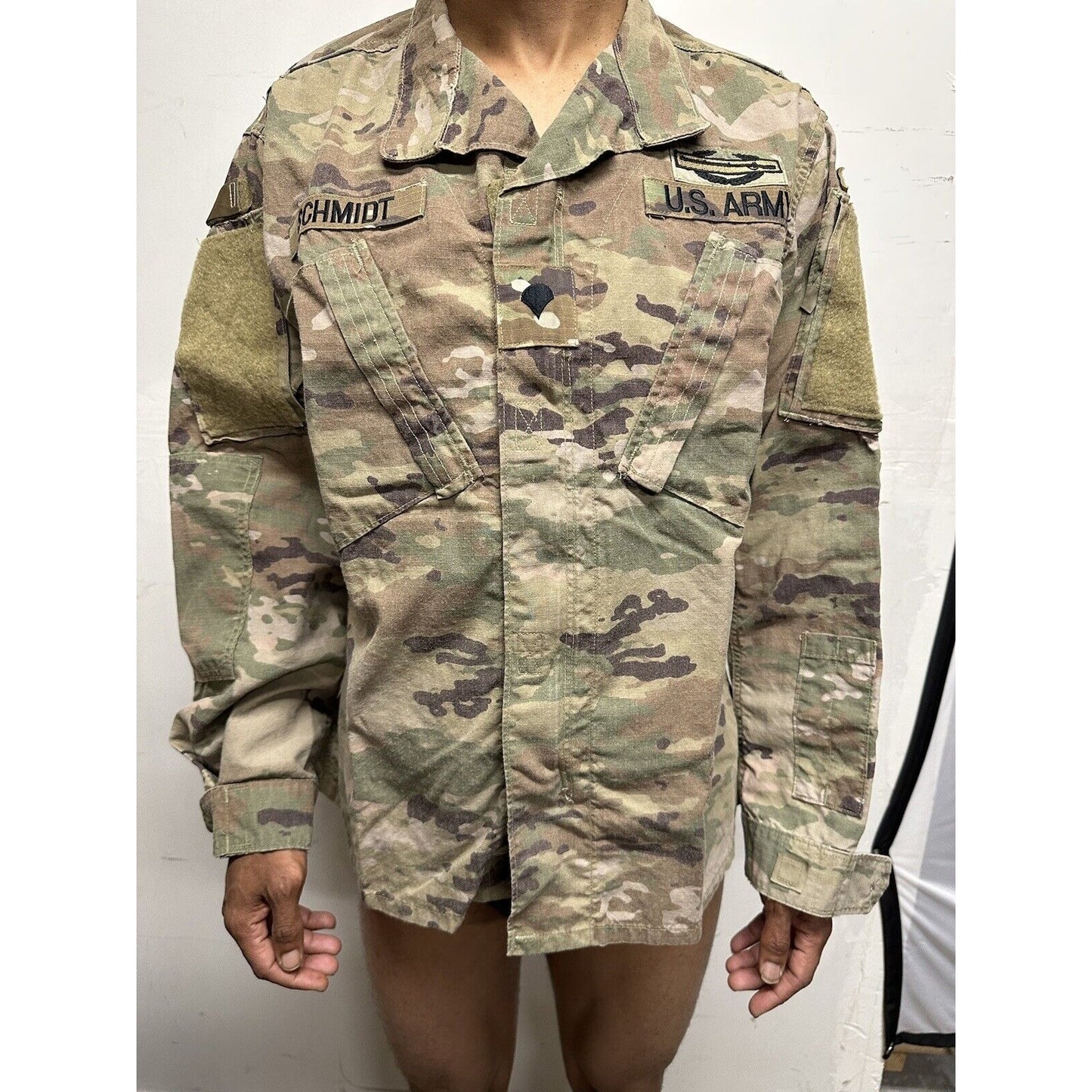 Men’s Ocp Top Blouse Army Air Force Coat With Patches