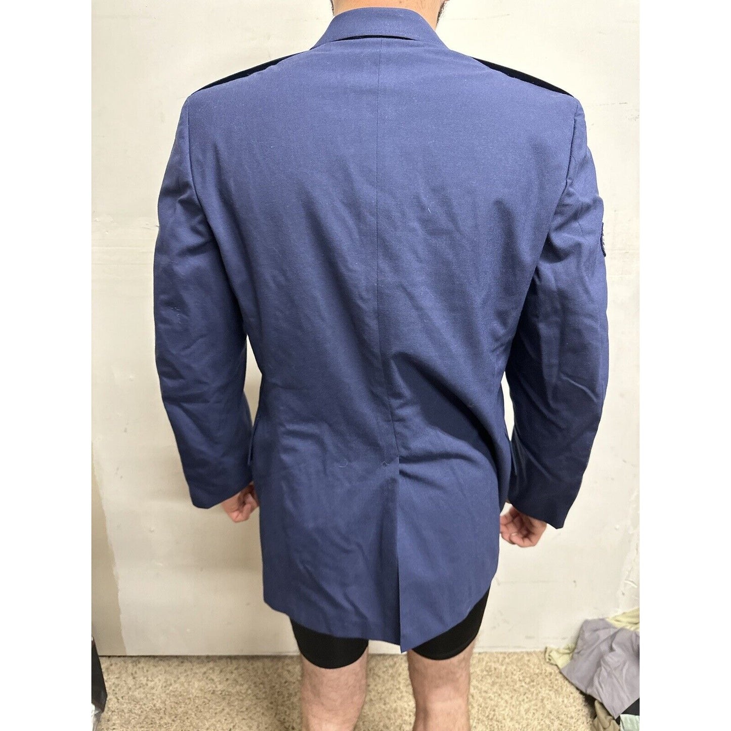 Men’s 40R USAF Air Force Service Coat Navy Blue Uniform