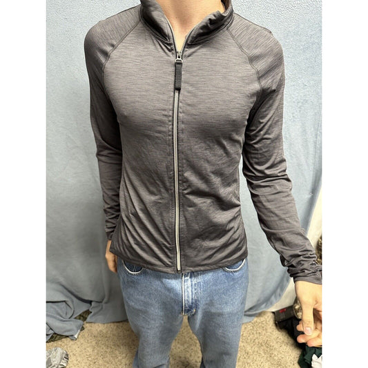 Men’s Gray All In Motion Medium Full Zip Sweater