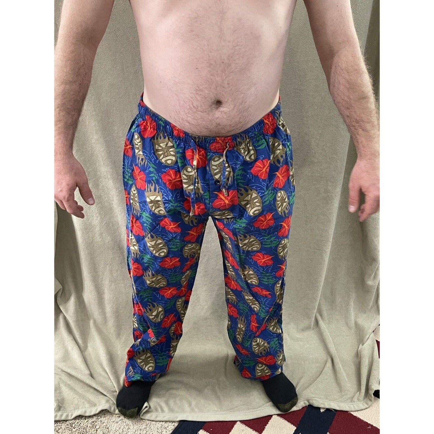 No Boundaries Tropical / Tribal XL Pajama Pants