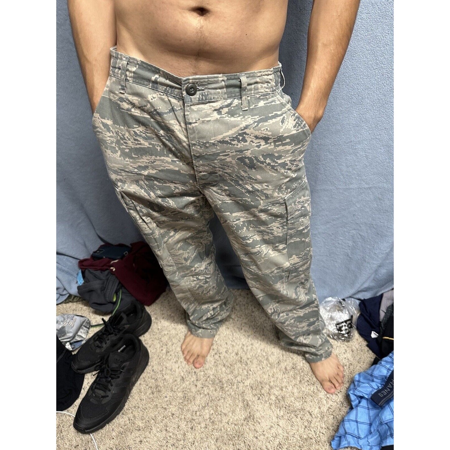 Men’s 32R Airman Battle Uniform Abu Pants Civil Air Patrol