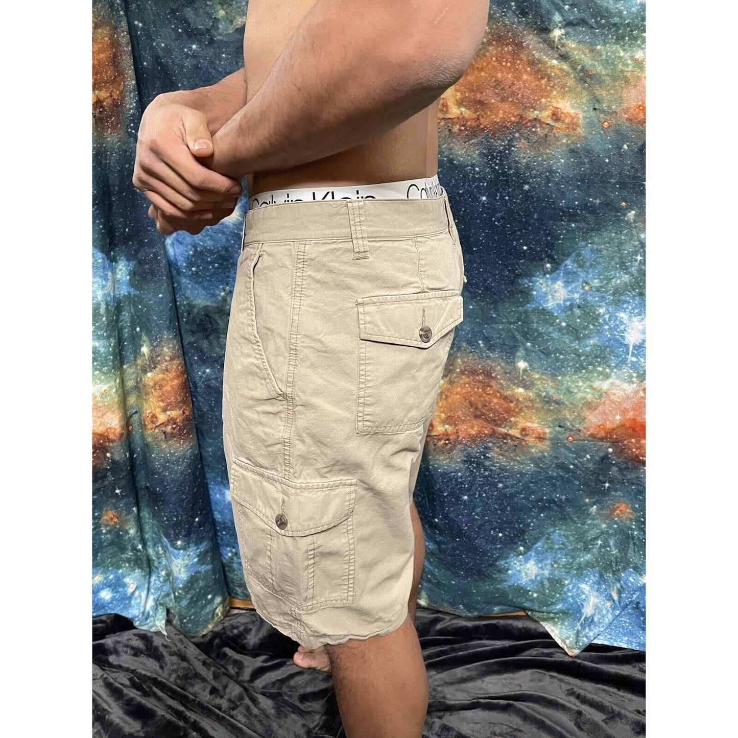 Men’s Khaki Alpine Design Size 36 Cargo Shorts