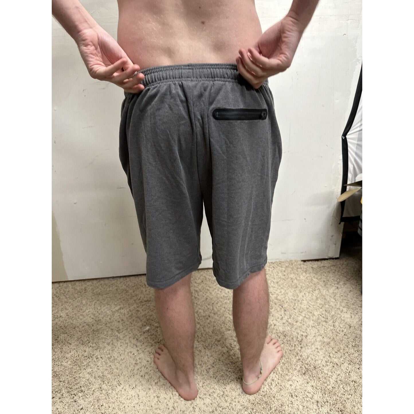 men’s gray champion XL shorts workout