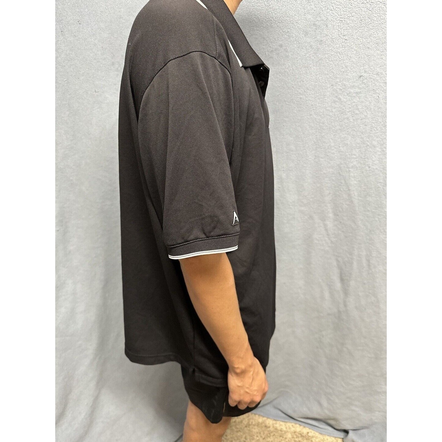 Men’s Black Antigua XXL San Francisco Giants Baseball Polo Shirt