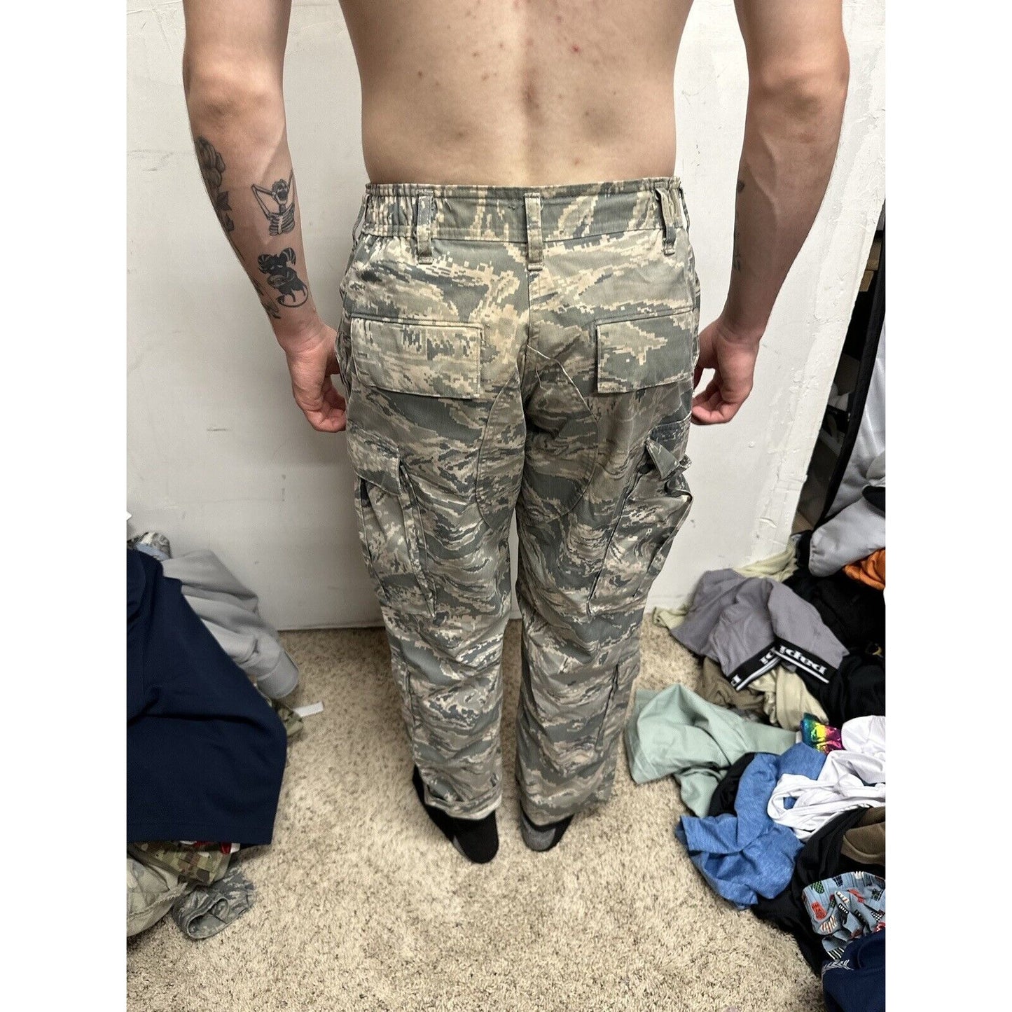 Men’s Abu Air Force Airman Battle Uniform Pants 30 XS Civil Air Patrol