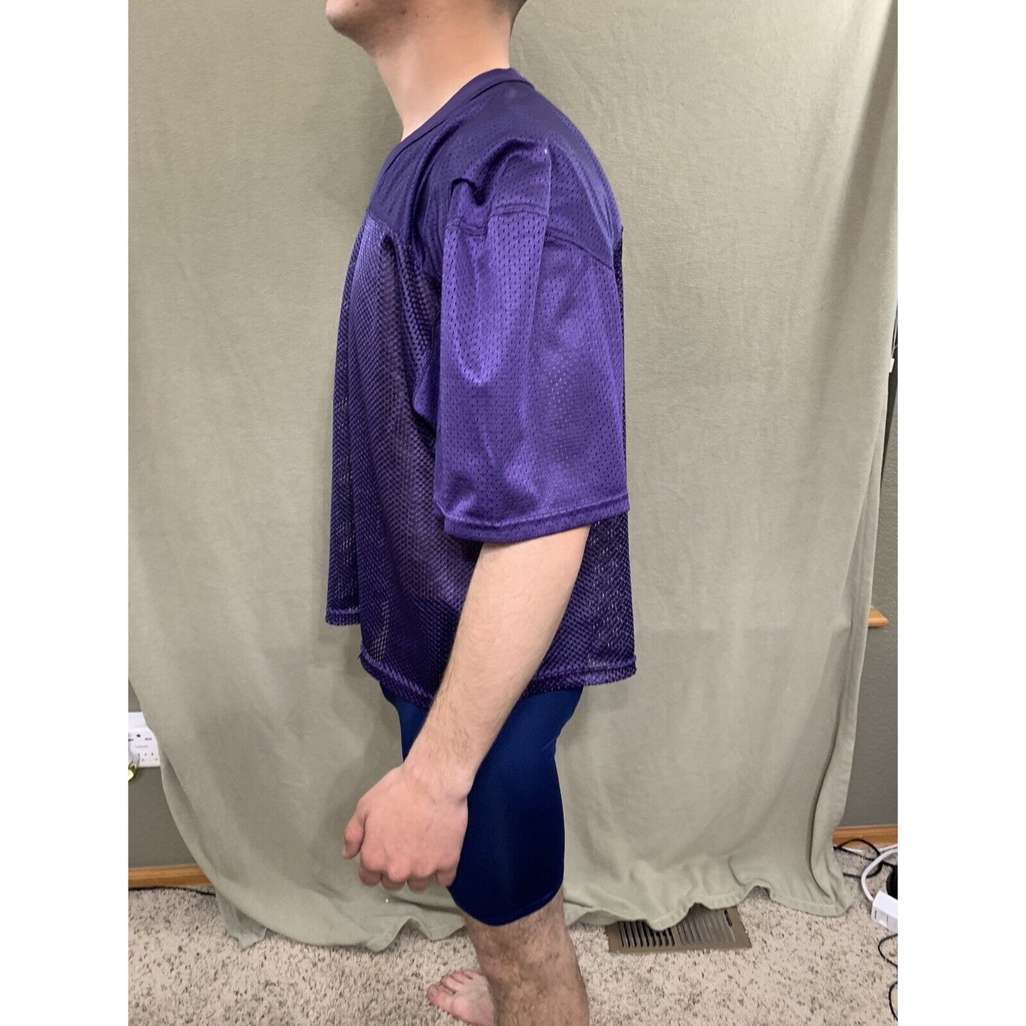 Men’s Large/XL Purple Football Practice Jersey