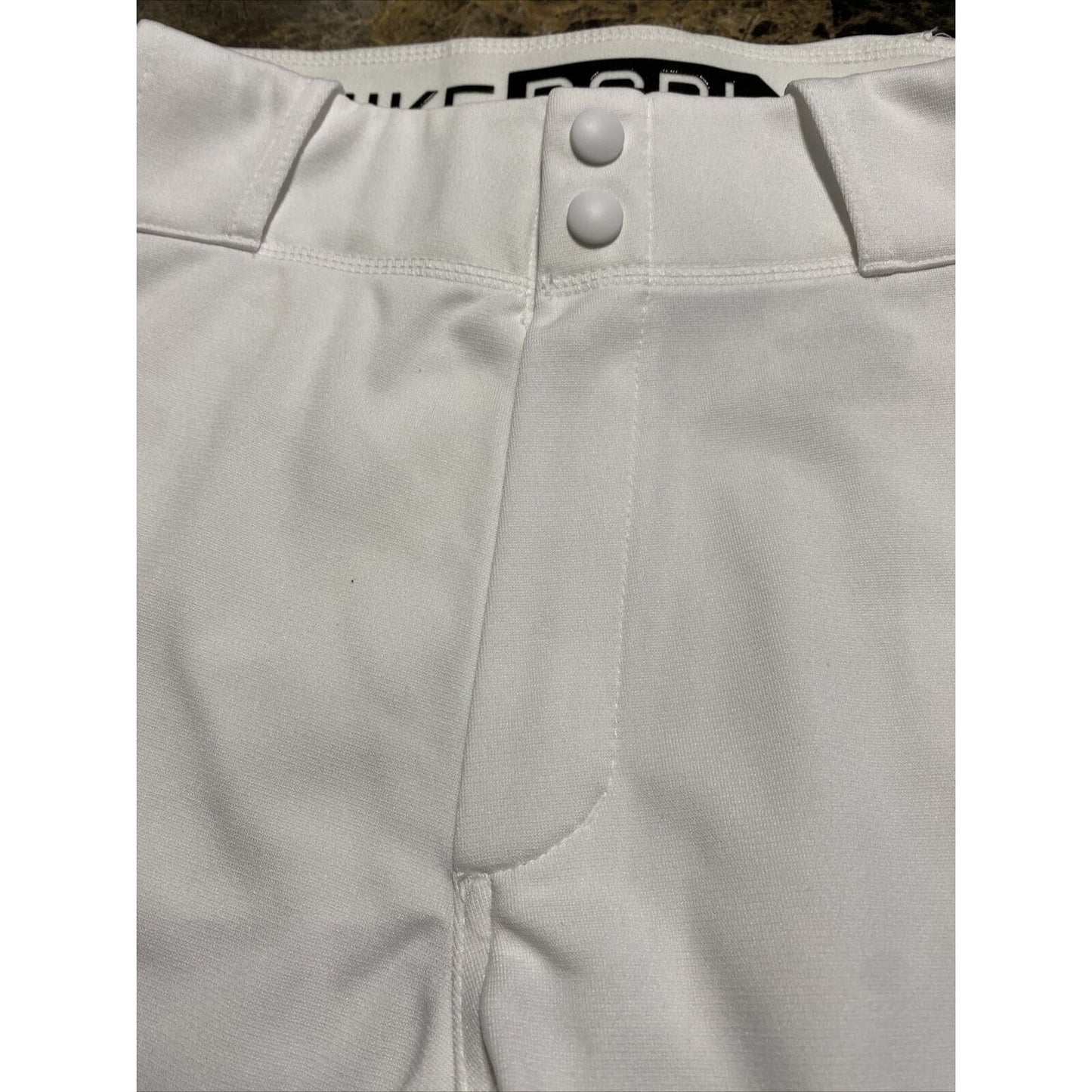 NIKE BSBL Men’s Large White Polyester Baseball Pants