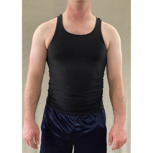Hanes Comfort Soft Men’s Medium Black Cotton Muscle Tank Top